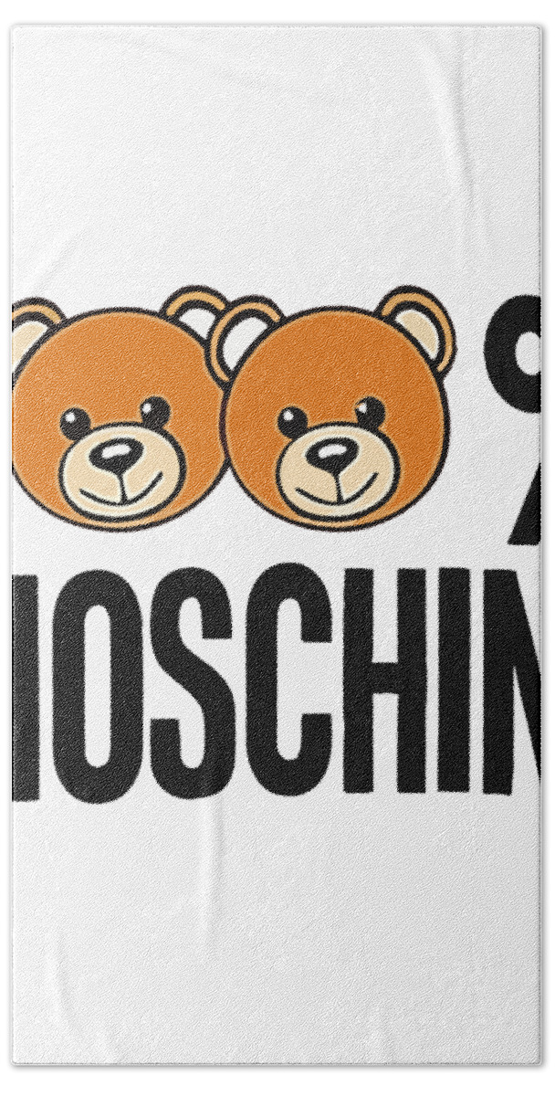 Moschino bear Digital Art by Jhony Iskandar - Pixels