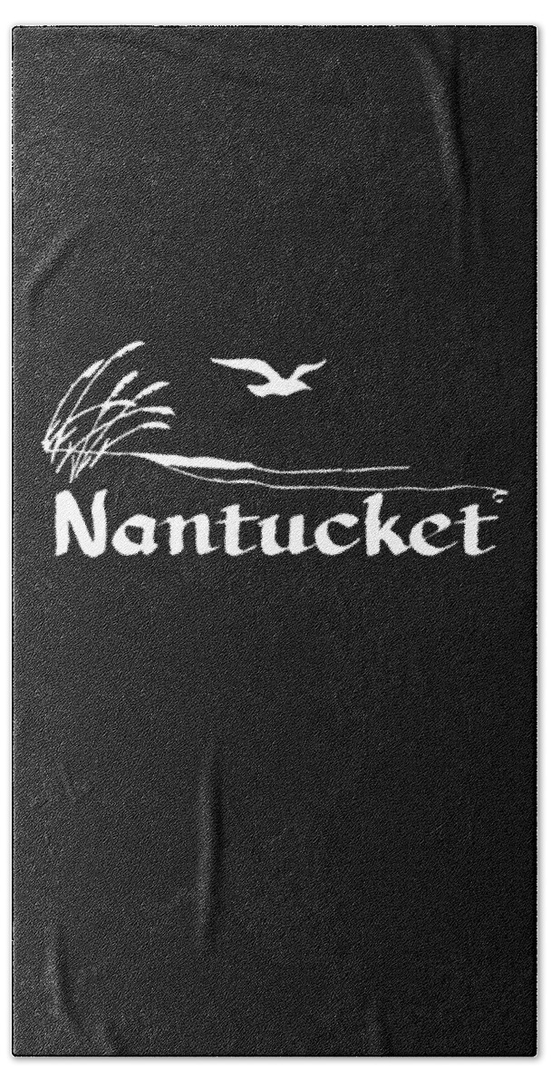 Funny Bath Towel featuring the digital art Nantucket by Flippin Sweet Gear