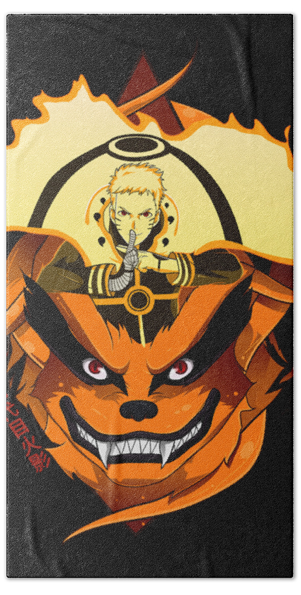 Naruto And Kurama Spiral Notebook by Paul Dipre - Pixels