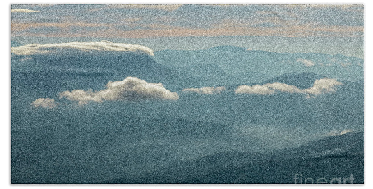 Mountain Hand Towel featuring the photograph Oaxaca Mountains by Jim West