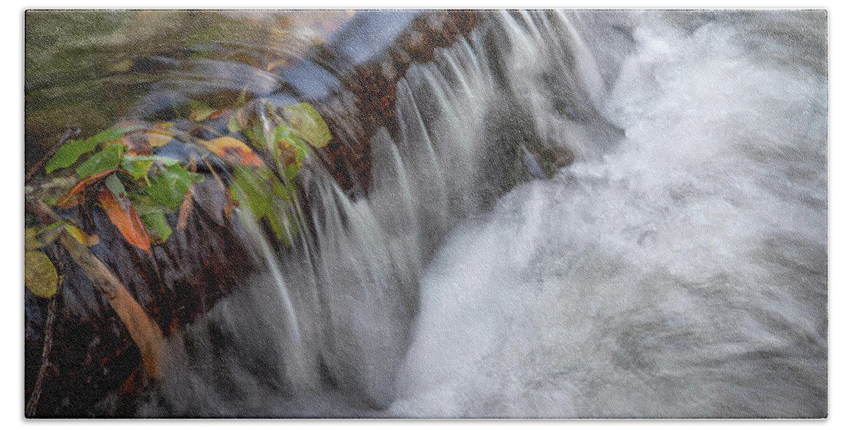 Olema Creek Bath Towel featuring the photograph Olema Creek, West Marin by Donald Kinney