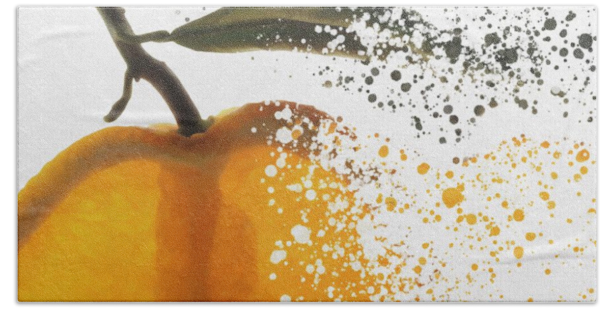 Fruits Bath Towel featuring the photograph Orange colours by Al Fio Bonina