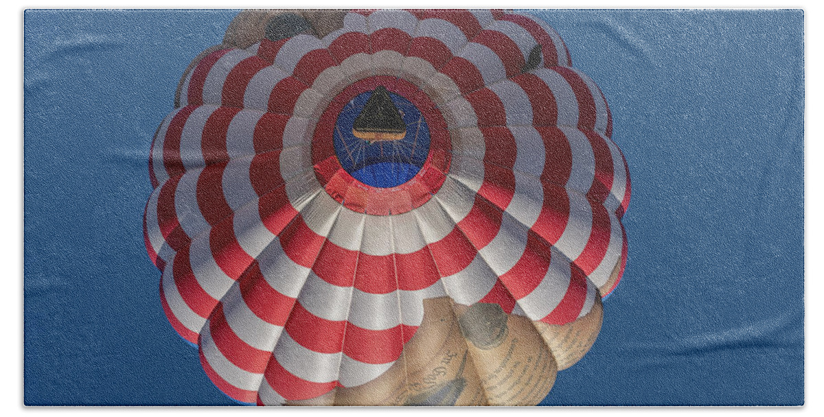 Balloon Bath Towel featuring the digital art Overhead by Todd Tucker