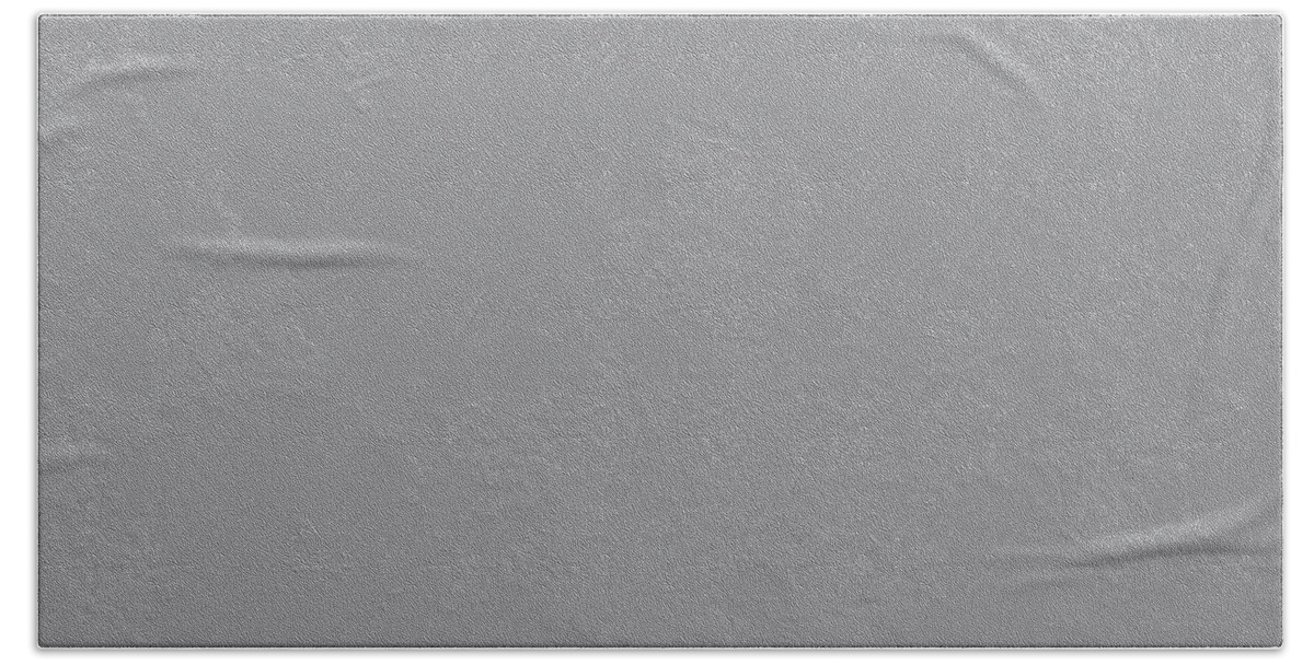 Pantone Bath Towel featuring the digital art Pantone Gray Color of the Year 2021 by Delynn Addams