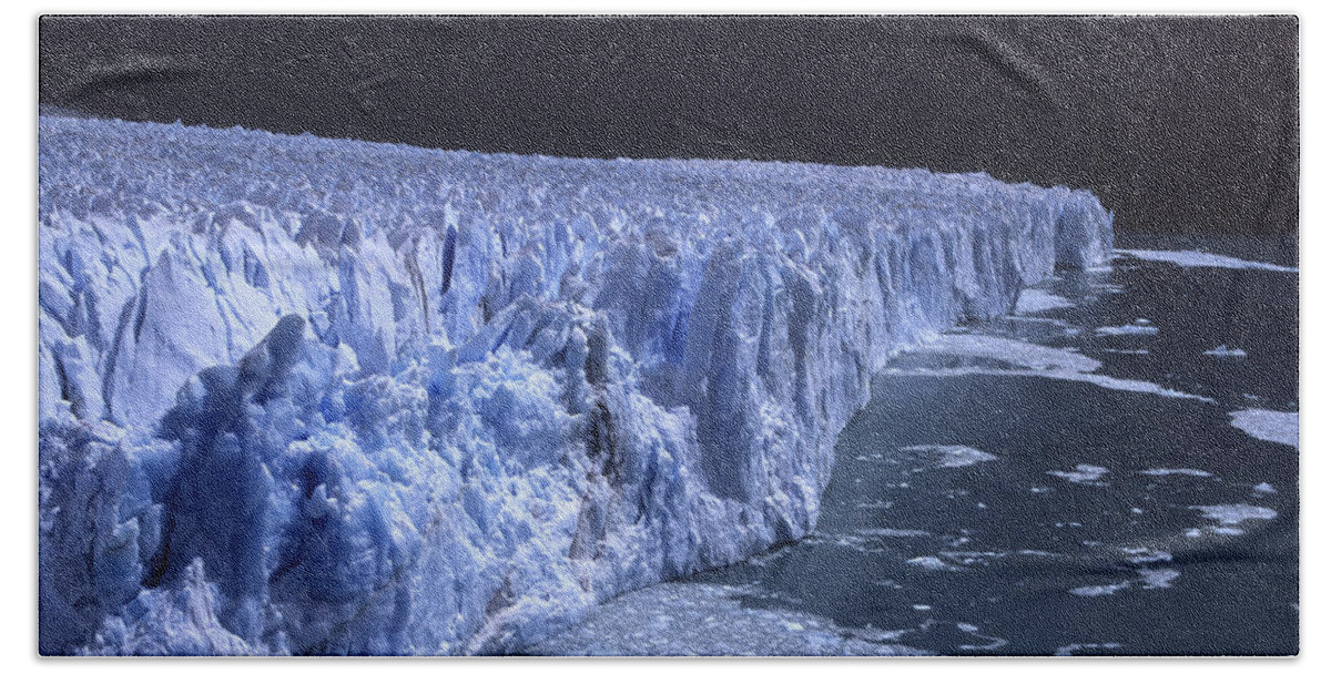 Perito Moreno Glacier Bath Towel featuring the photograph Perito Moreno Glacier by James Brunker