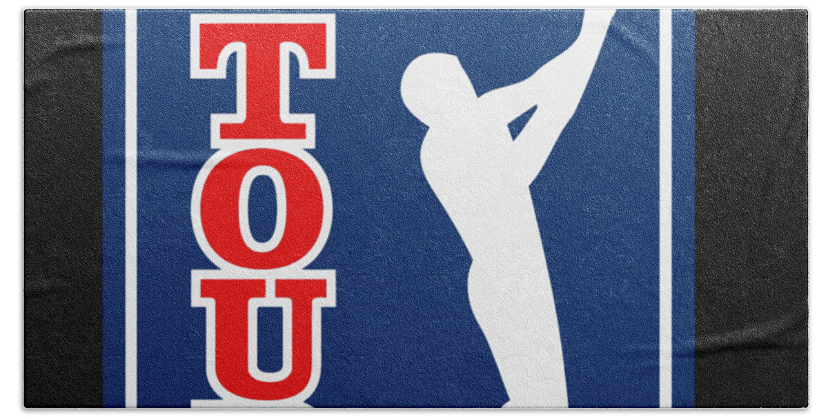 Football T-shirts Hand Towel featuring the digital art Pga Tour 2022 Golf by Rock Star