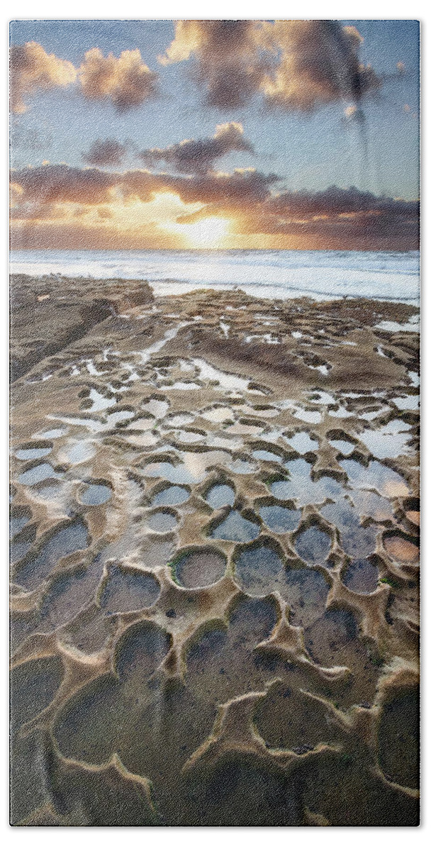 Beautiful Hand Towel featuring the photograph Potholes by Gary Geddes