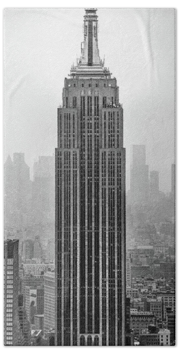 Empire State Building Bath Sheet featuring the photograph Pride Of An Empire by Az Jackson