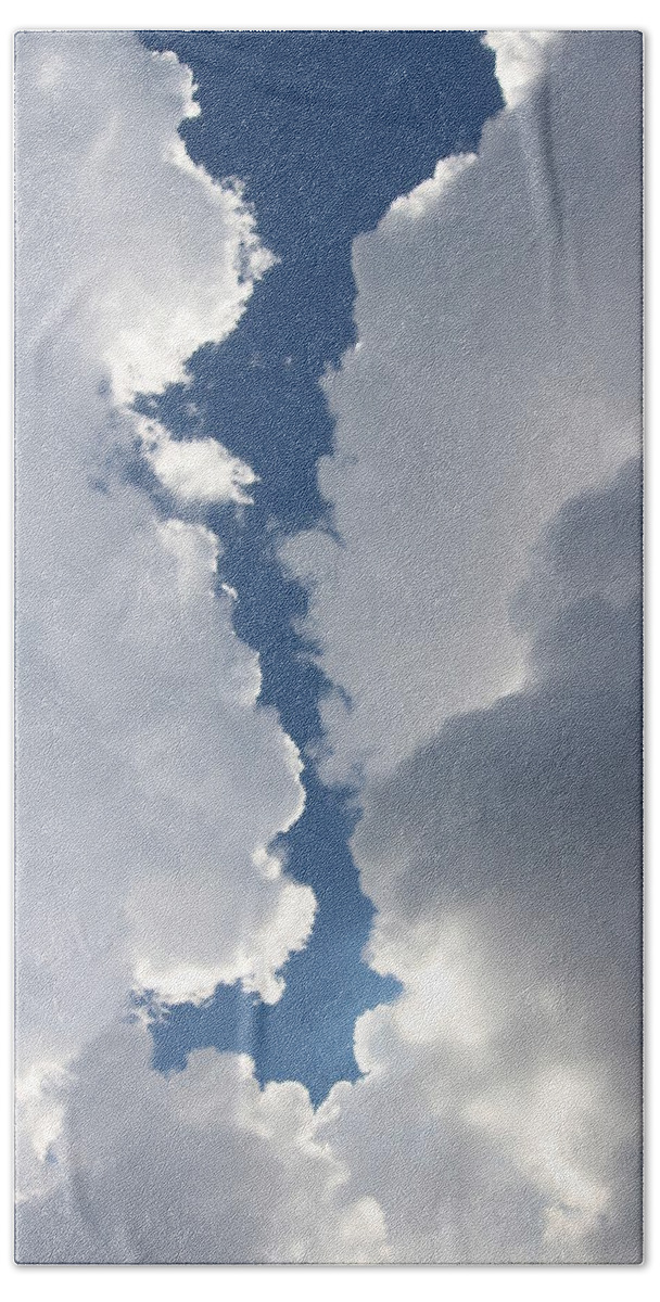 Clouds Hand Towel featuring the photograph Rending Clouds by Callen Harty