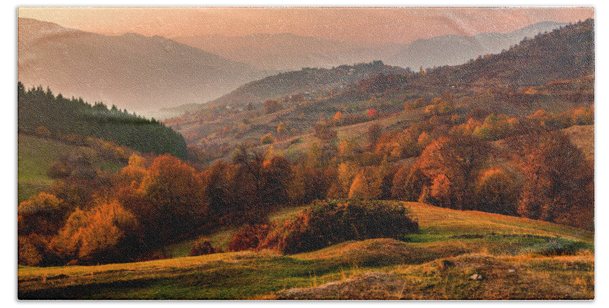 Rhodope Mountains Hand Towel featuring the photograph Rhodopean Landscape by Evgeni Dinev