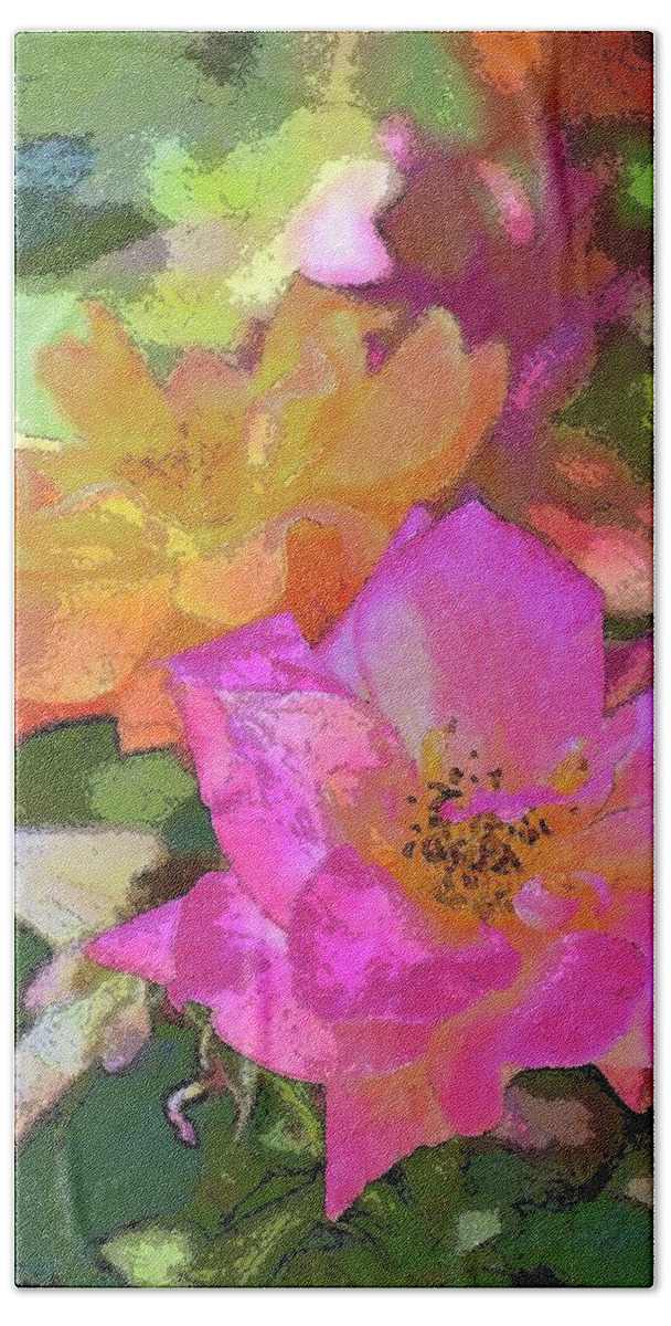 Floral Bath Towel featuring the photograph Rose 114 by Pamela Cooper