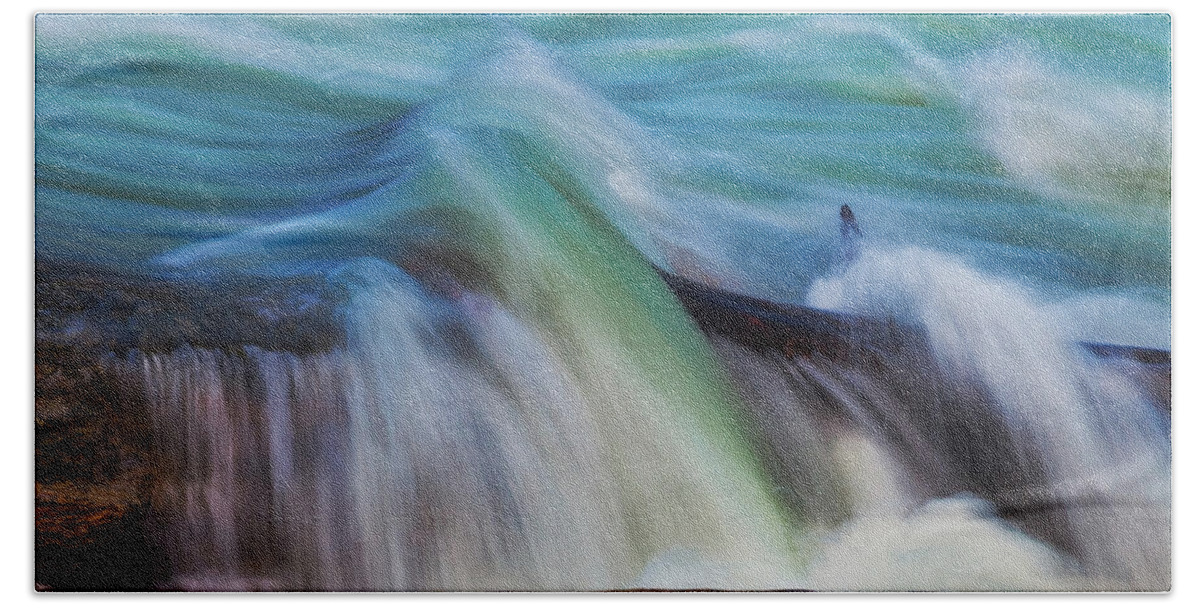 Artistic Bath Towel featuring the photograph Wash Over Me by Rick Furmanek