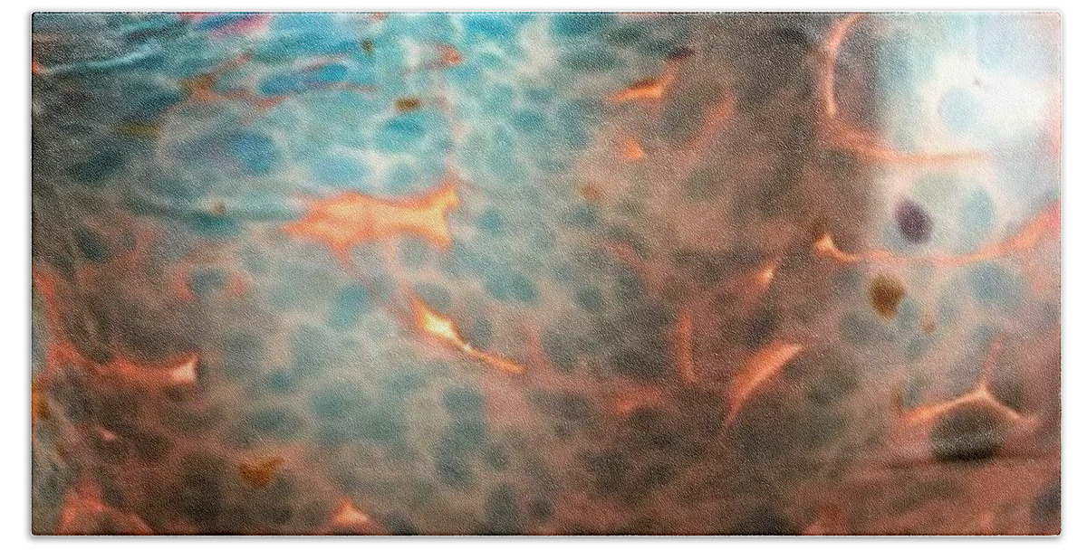Sea Glass Hand Towel featuring the photograph Sea Glass by Juliette Becker