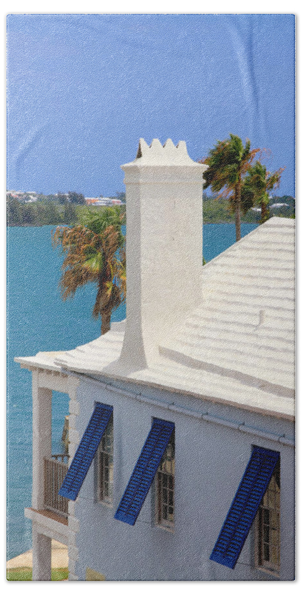 Bermuda Bath Towel featuring the photograph Shades Of Blue by DJ Florek