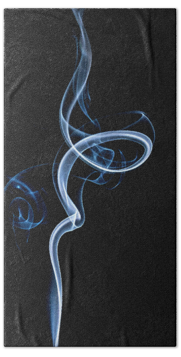 Smoke Hand Towel featuring the photograph Smoke Magic by Pete Rems