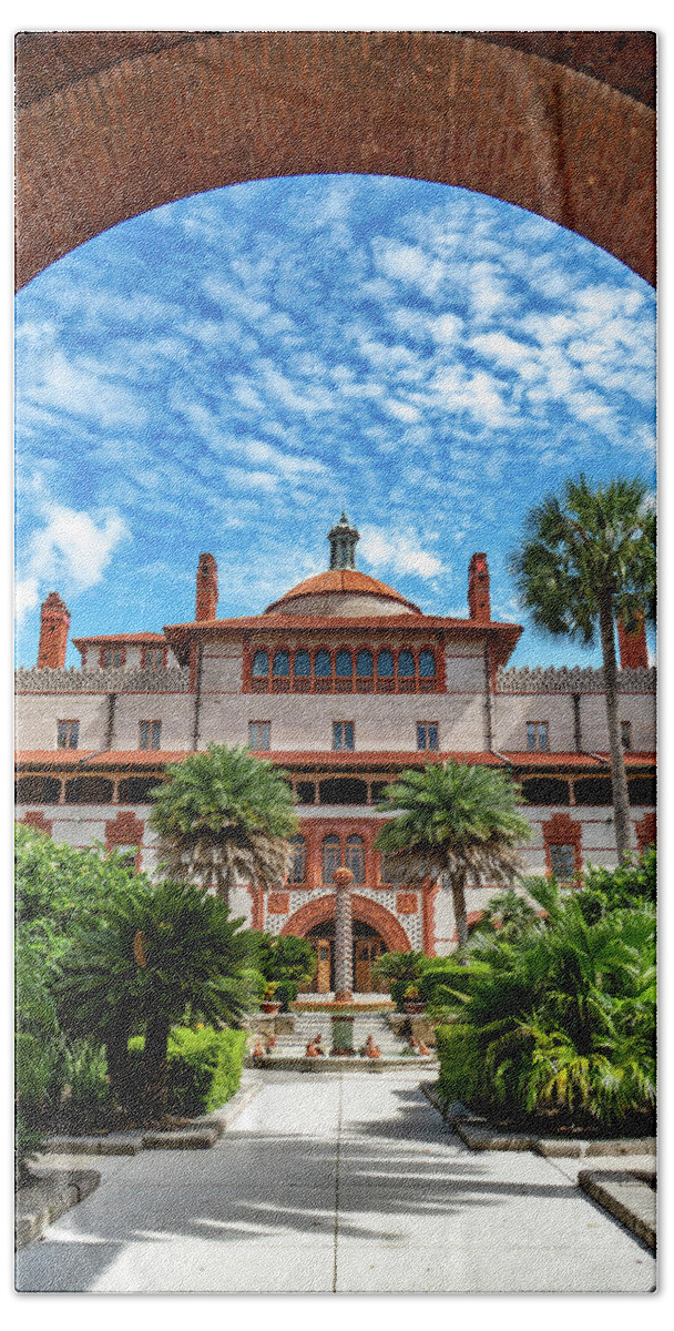 Florida Hand Towel featuring the photograph St. Augustine by Christopher Brown