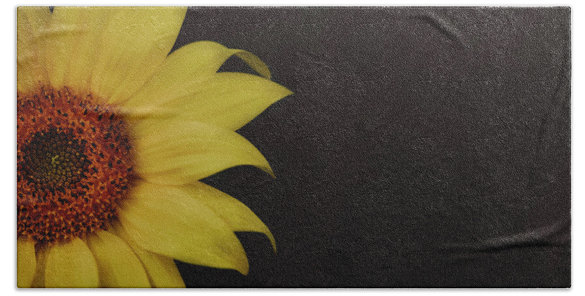 Sunflower Hand Towel featuring the photograph Sunflower #2 by Ada Weyland