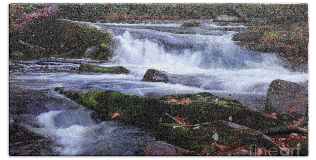 Tellico River Bath Towel featuring the photograph Tellico Moment by Rick Lipscomb