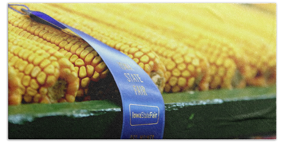 Corn Bath Towel featuring the photograph That's A Winner by Lens Art Photography By Larry Trager