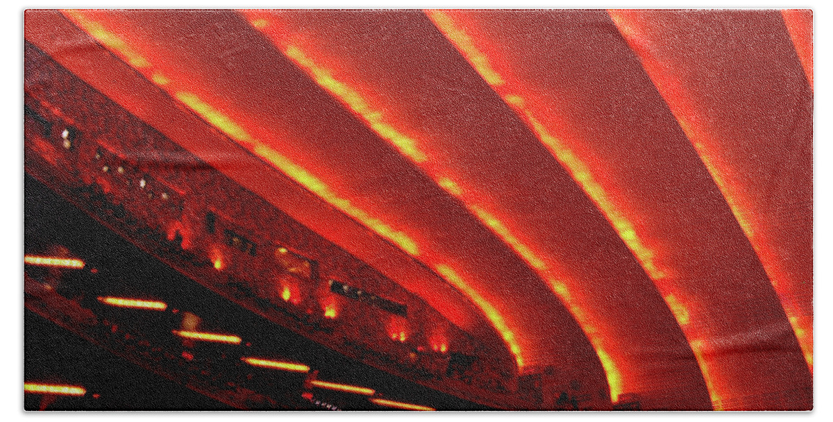 Theaters Bath Towel featuring the photograph The Balcony by John Schneider
