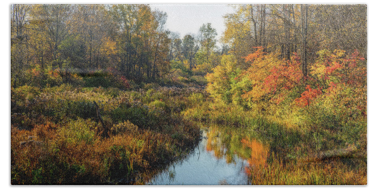 Autumn Bath Towel featuring the photograph The Best of Autumn by Rod Best