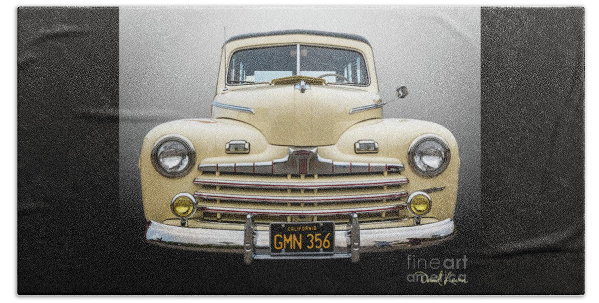 California Bath Towel featuring the photograph The Face of a Woodie, 1 of 3 by David Levin