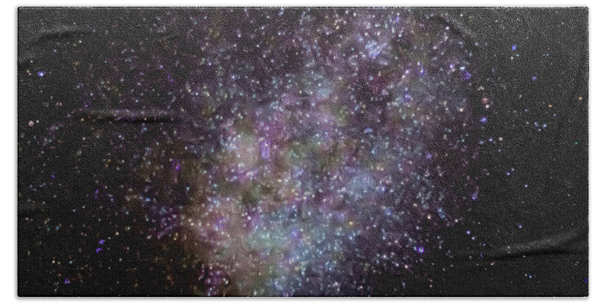 Milky Way Bath Towel featuring the photograph The Milky Way by Shirley Dutchkowski