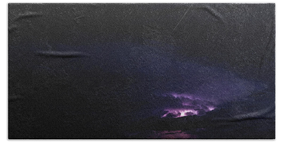 Art Bath Towel featuring the photograph The Perfect Storm by Rick Furmanek
