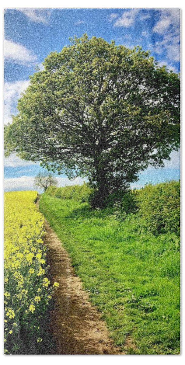  Bath Towel featuring the photograph The Season Tree May 2021 by Gordon James