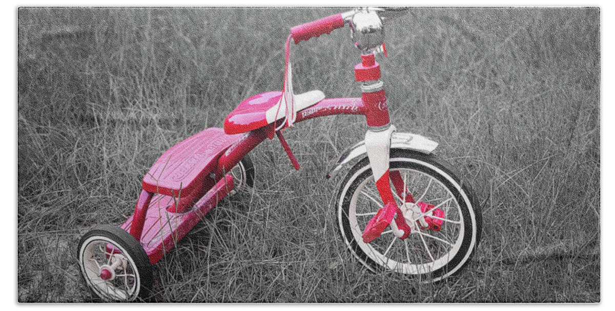 Tricycle Hand Towel featuring the photograph Tricycle Select by John Kirkland