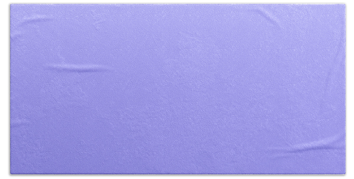 Light Bath Towel featuring the digital art Very Light Peri Blue Gray Purple by Delynn Addams