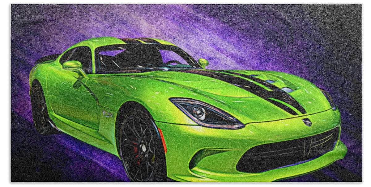 Art Hand Towel featuring the photograph Viper by Rick Deacon