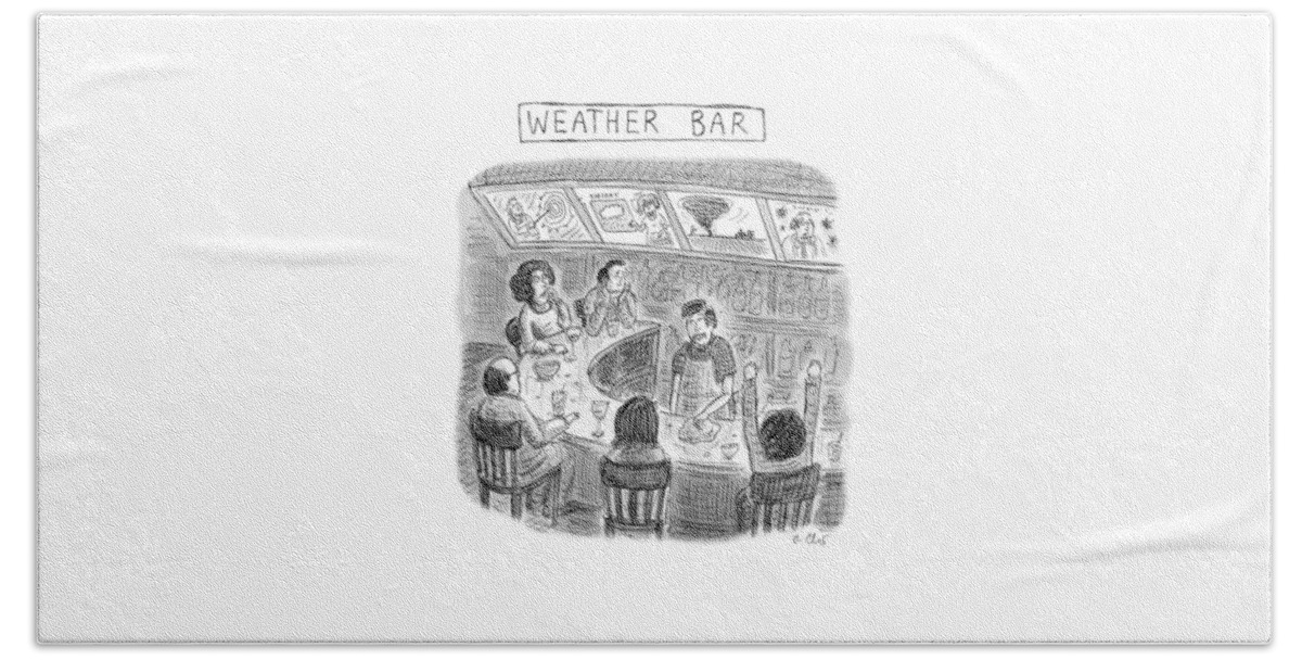 Weather Bar Bath Sheet