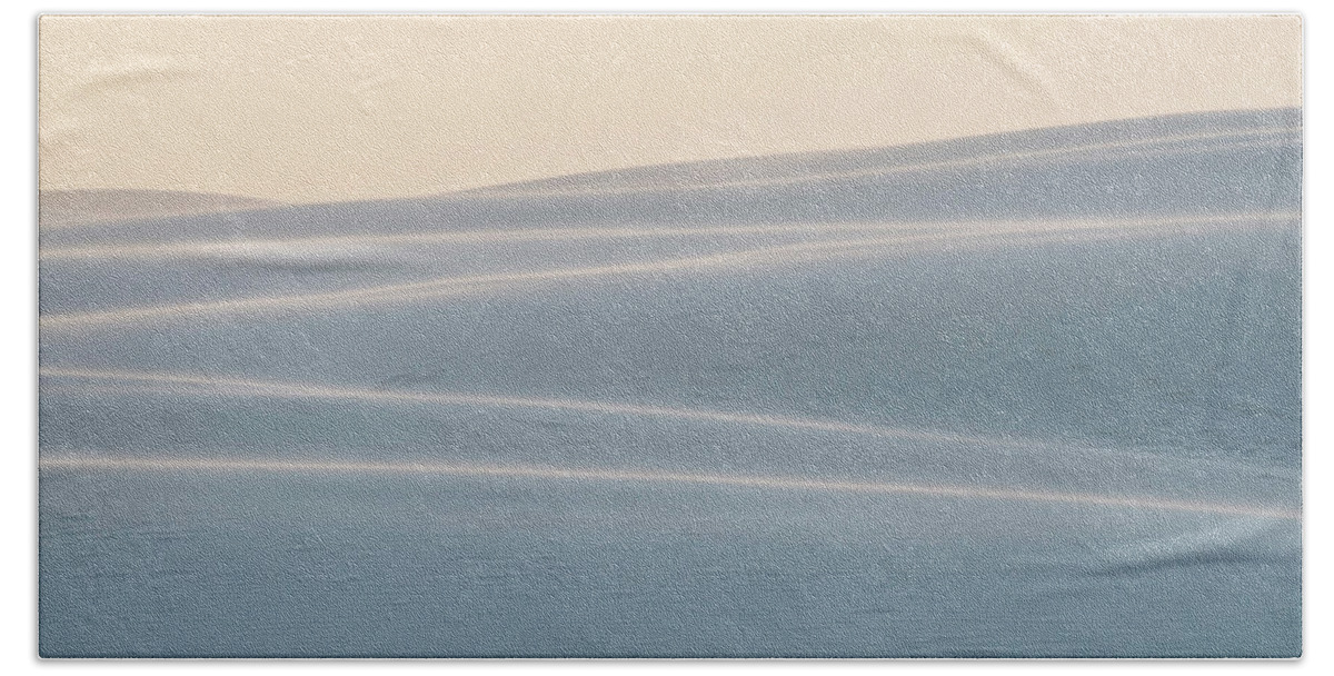 White Sands Bath Towel featuring the photograph White Sands by Steven Keys