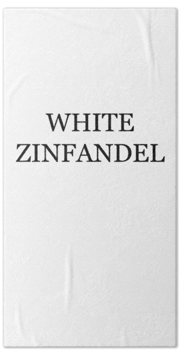 Halloween Hand Towel featuring the digital art White Zinfandel Wine Costume by Flippin Sweet Gear