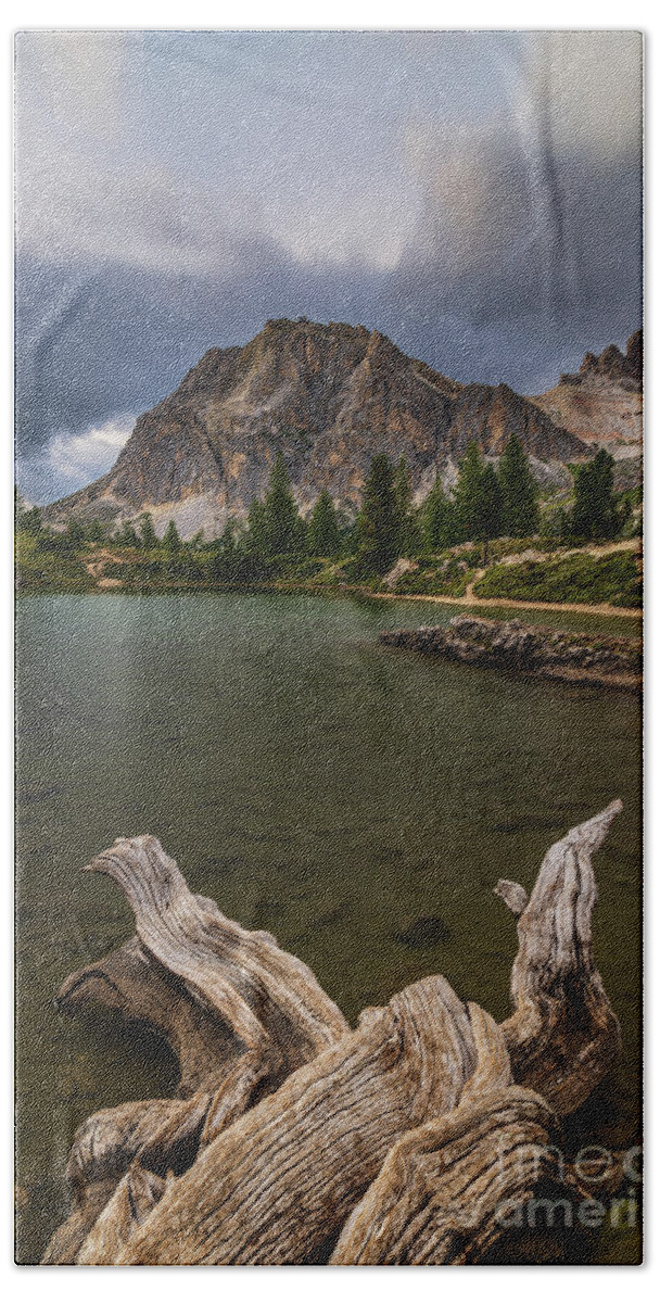 Mountains Hand Towel featuring the photograph Will it last by Yuri Santin