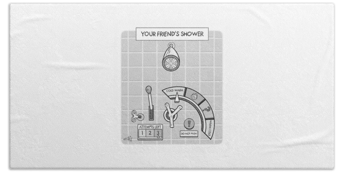 Your Friend's Shower Bath Sheet