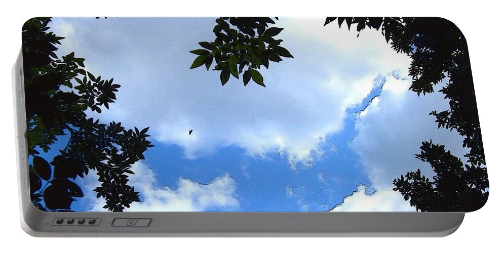 Heavens Portable Battery Charger featuring the photograph Heavens Above Us -Digital Art by Robyn King