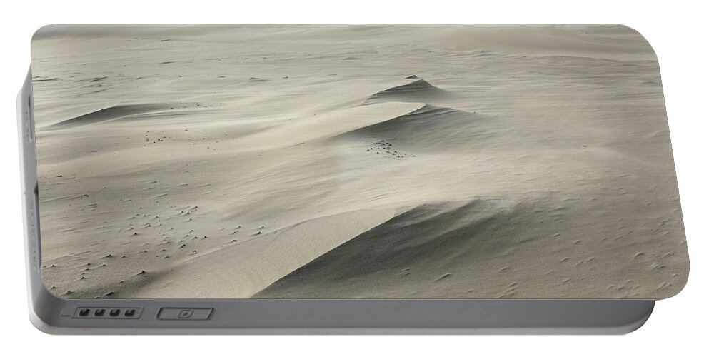 Zone Portable Battery Charger featuring the photograph Mooving Dunes In The Slowinski by David Santiago Garcia