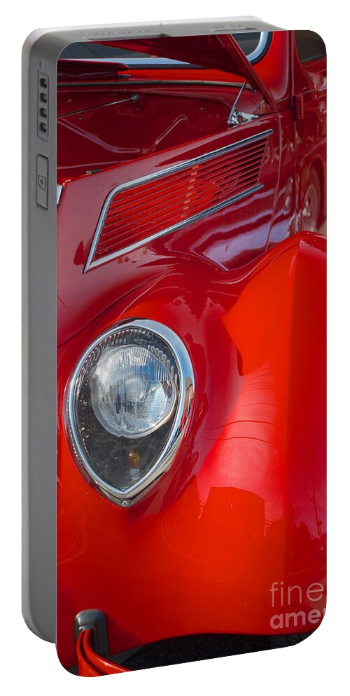 4th Annual Portable Battery Charger featuring the photograph 1937 Ford Sedan by Mark Dodd