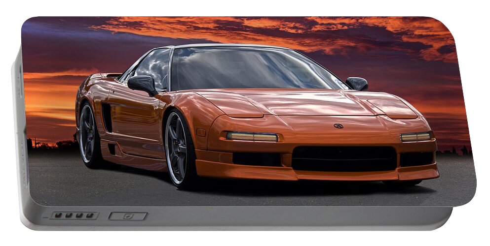 Auto Portable Battery Charger featuring the photograph 1996 Acura NSX by Dave Koontz