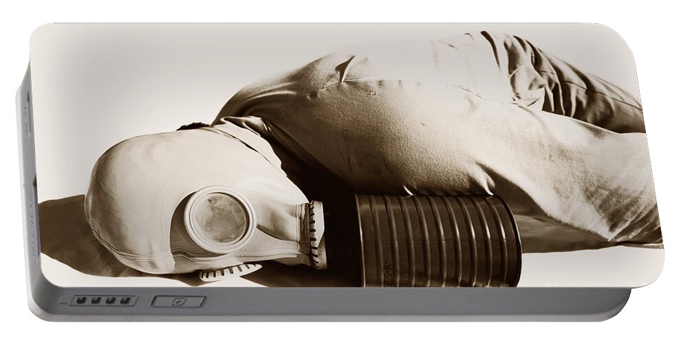 Soldier Portable Battery Charger featuring the photograph A Vintage Death #1 by Jorgo Photography
