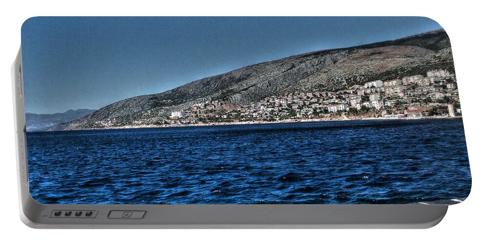 Adriatic Portable Battery Charger featuring the photograph Adriatic Sea #1 by Nina Ficur Feenan