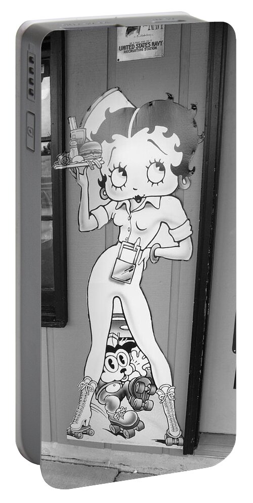 1930's Portable Battery Charger featuring the photograph Betty Boop 3 #1 by Frank Romeo