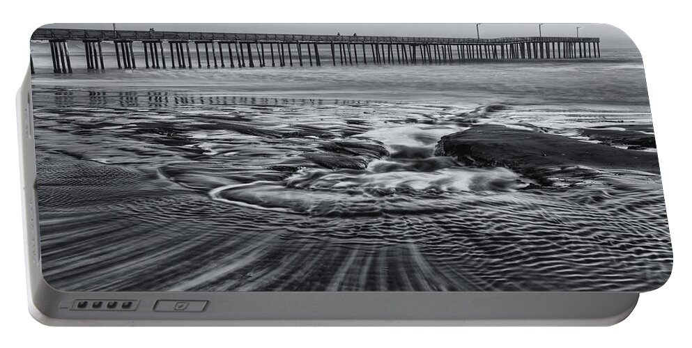 Sunset Portable Battery Charger featuring the photograph Black Hole #1 by Beth Sargent
