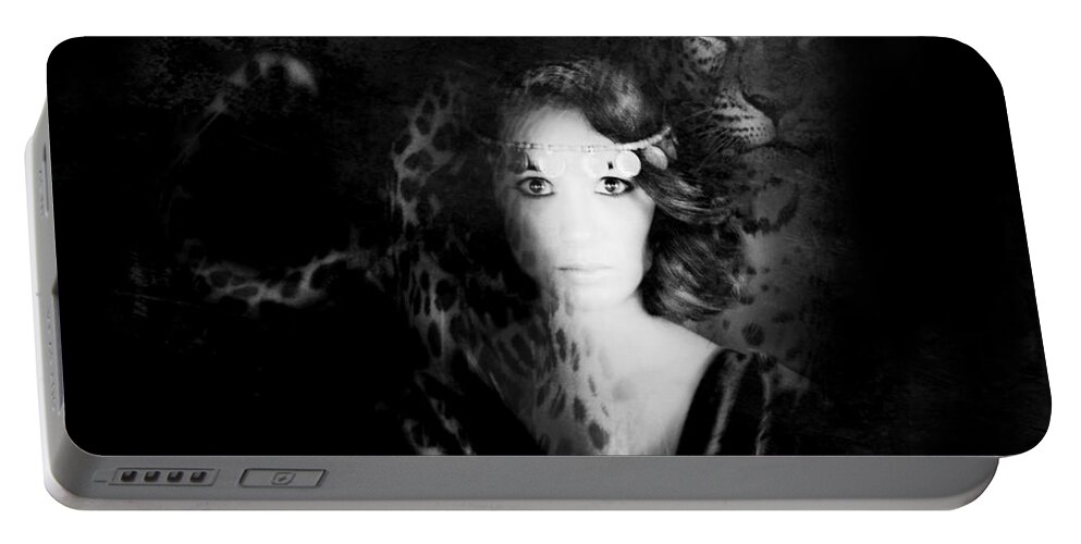 Art Deco Portable Battery Charger featuring the photograph Casati by Theresa Tahara