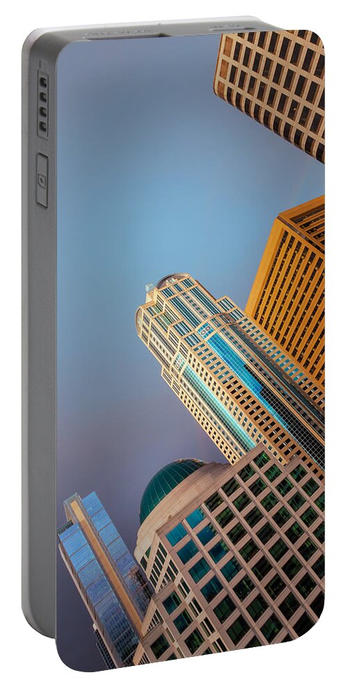 City Portable Battery Charger featuring the photograph Colors of The City #2 by Jonathan Nguyen