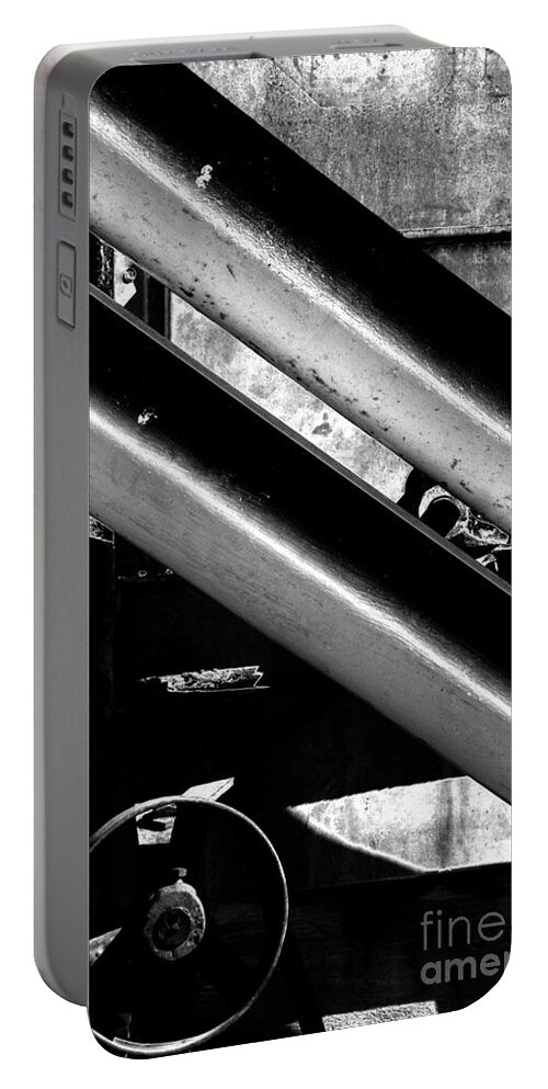 Newel Hunter Portable Battery Charger featuring the photograph Deep shadow #1 by Newel Hunter