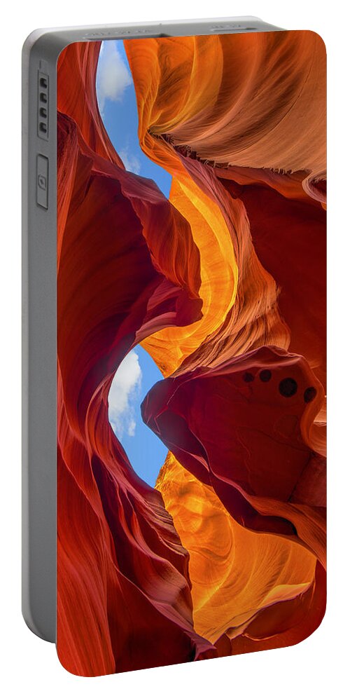 Antelope Canyon Portable Battery Charger featuring the photograph Enduring Beauty #2 by Dustin LeFevre