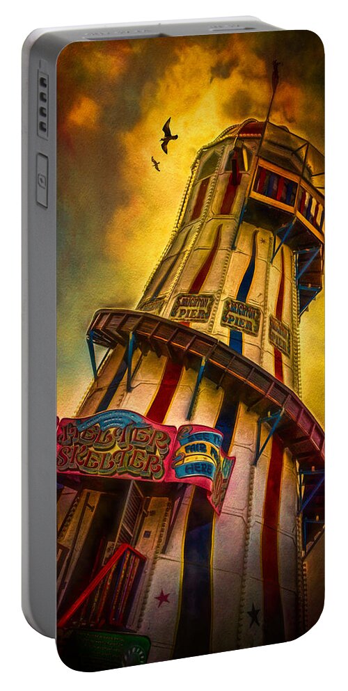 Helter Portable Battery Charger featuring the photograph Helter Skelter #1 by Chris Lord